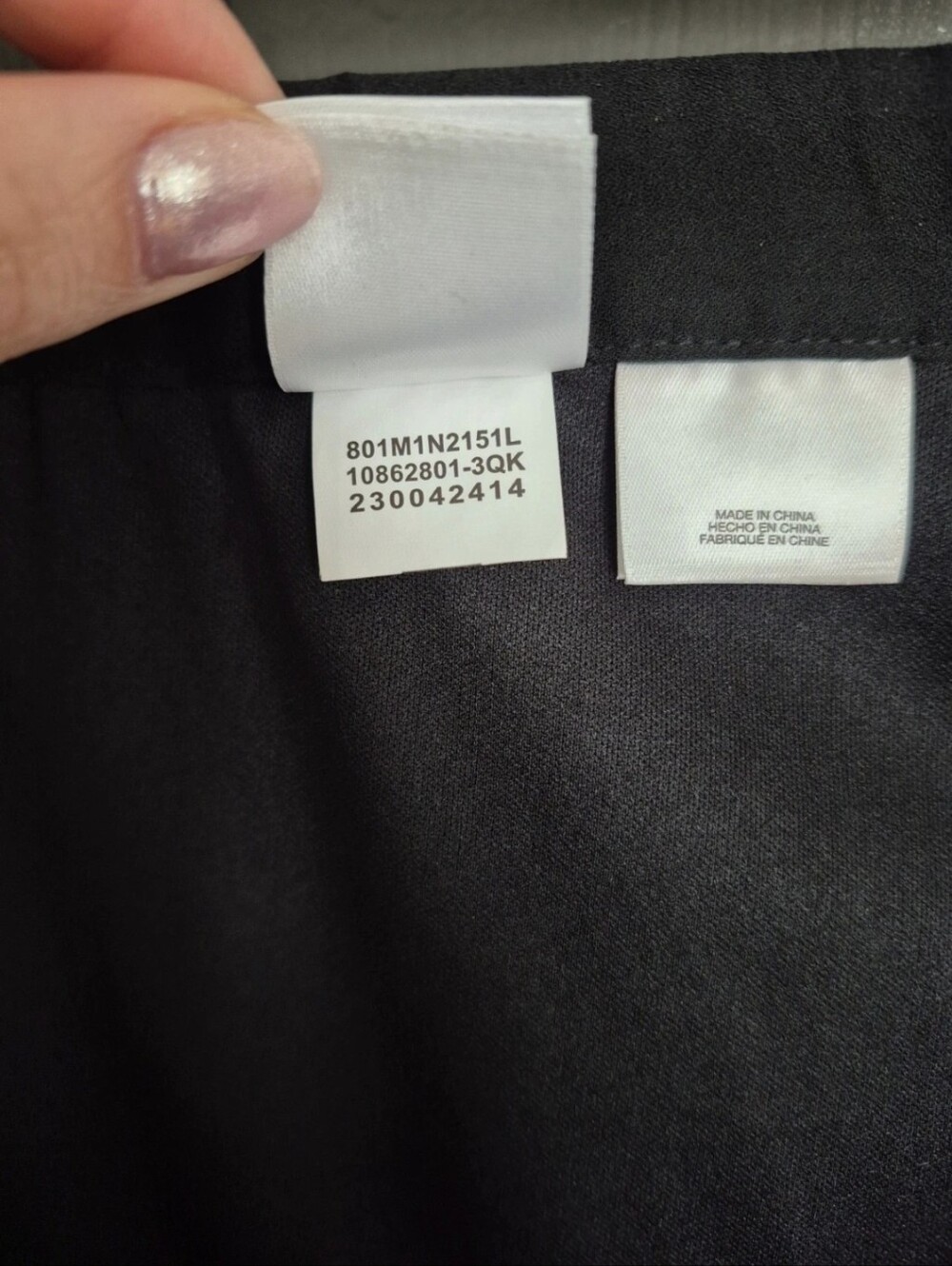 Anne Klein Women's Midi Black Skirt SIZE S - Picture 6 of 10